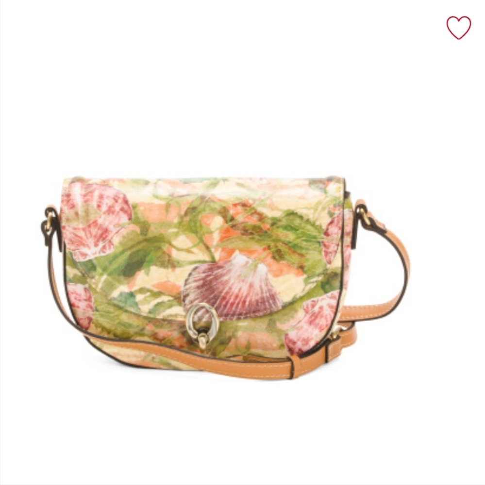 Patricia Nash Multicolor Floral Crossbody Bag